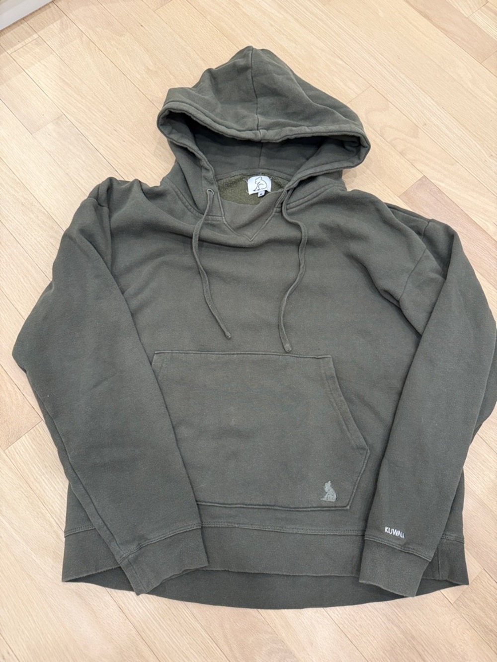 Kuwalla-tee Olive Green Pullover Hoodie